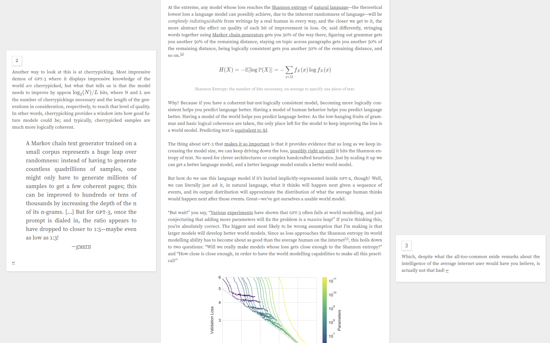 A screenshot of an article by Leo Gao