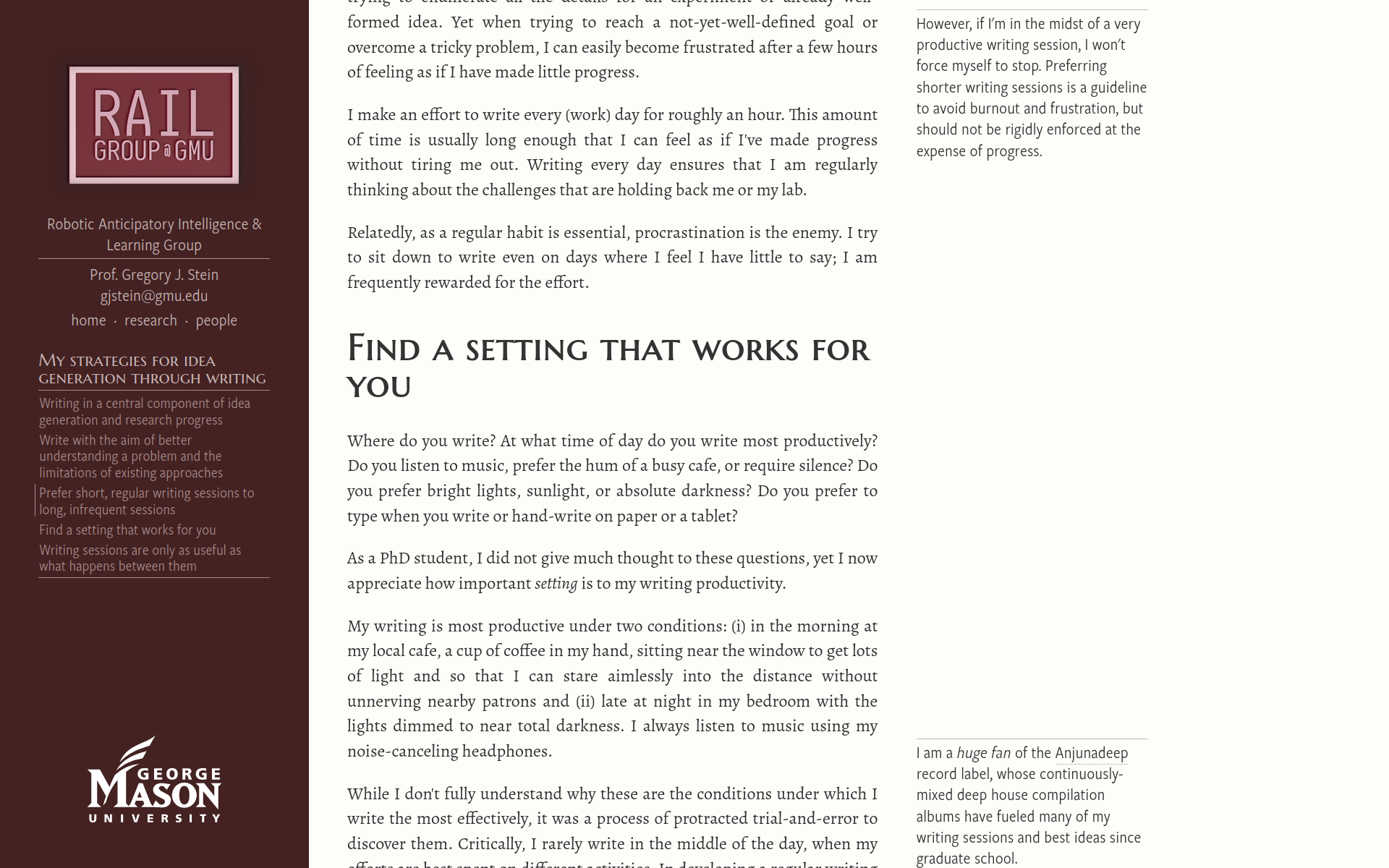 Prof. G. J. Stein, 2023-05-01